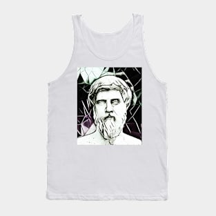 Plutarch Black and White Portrait | Plutarch Artwork 3 Tank Top